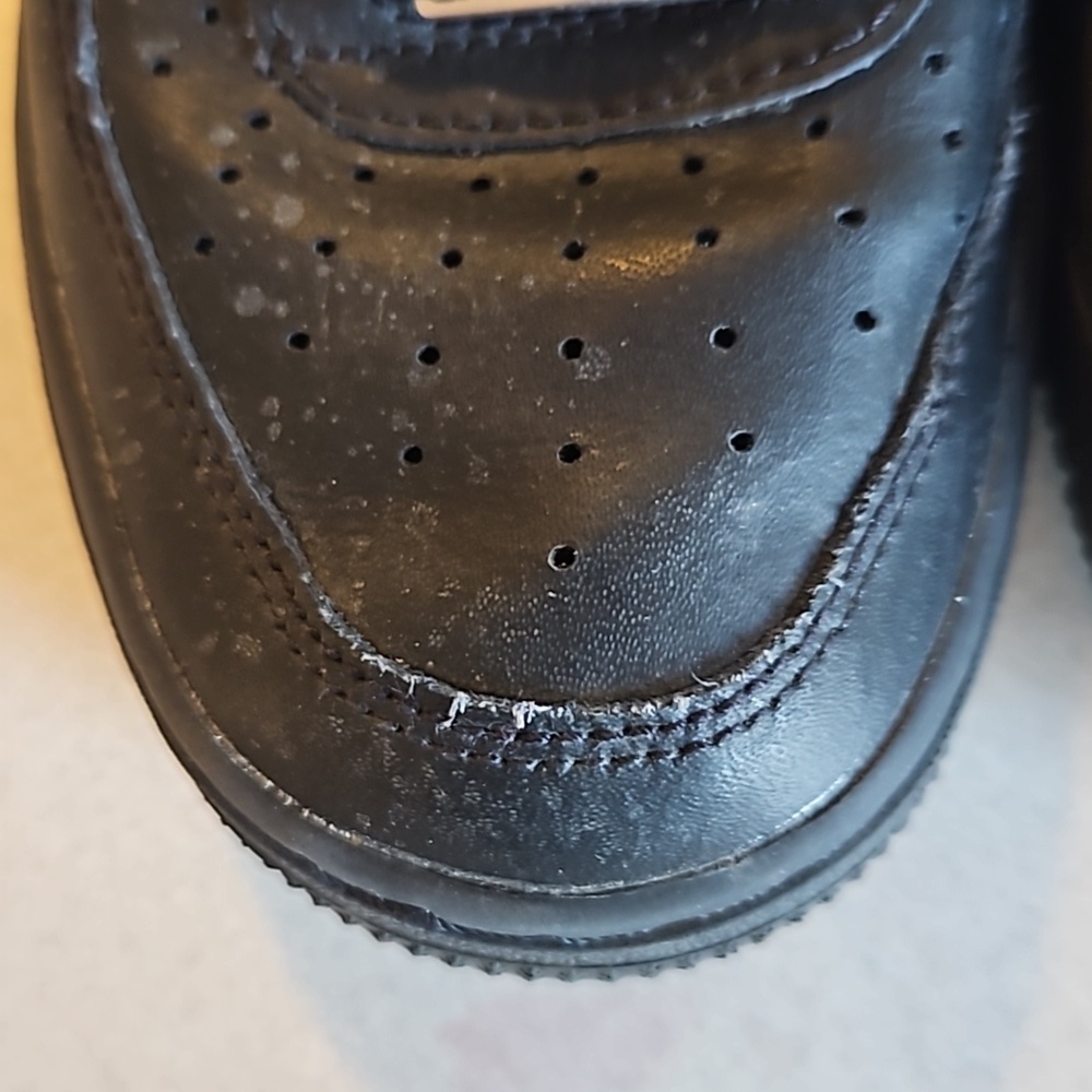 Nike Air force one black youth sneakers - Picture 4 of 11